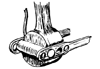 Sketch, Air brake cylinder detail drawn by Colin Binnie