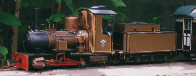 Colin Binnie`s model locomotive Hecate