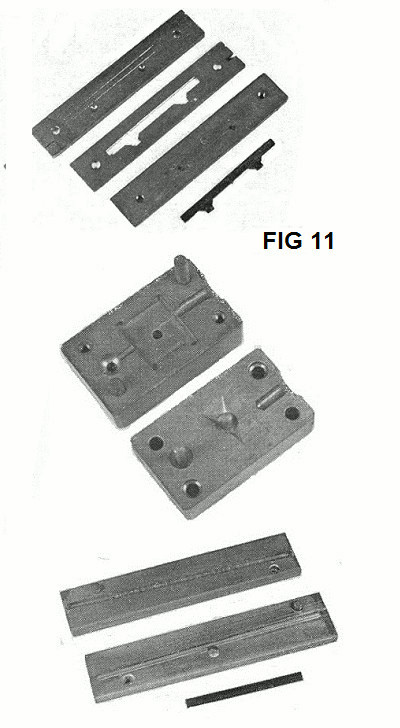 fig 11. selection of plate moulds